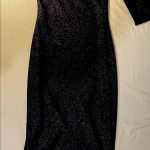 Studio F (Colombian clothing brad) dark purple/blue sparkly dress